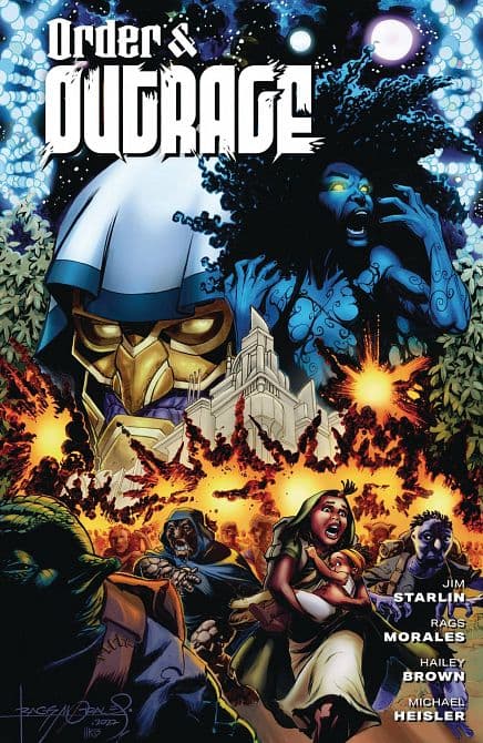 Cover Art for ORDER & OUTRAGE HC VOL 01