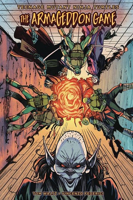 Cover Art for TMNT ARMAGEDDON GAME HC