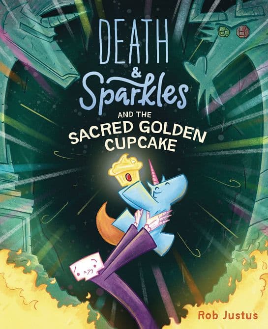 Cover Art for DEATH & SPARKLES HC GN VOL 02 SACRED GOLDEN CUPCAKE