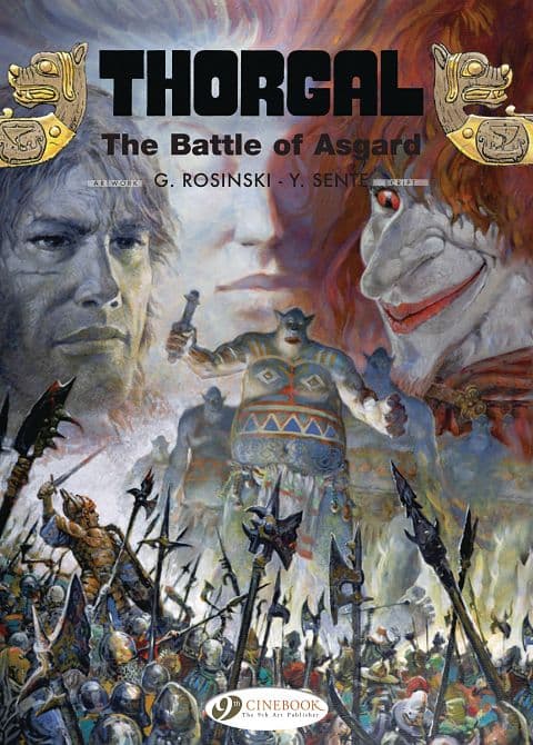 Cover Art for THORGAL GN VOL 24 BATTLE OF ASGARD