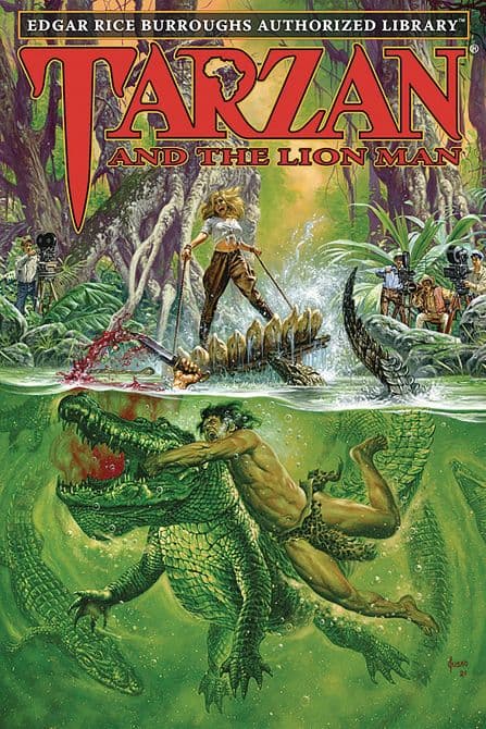 ERB AUTH LIB TARZAN HC VOL 17 TARZAN AND THE LION MAN