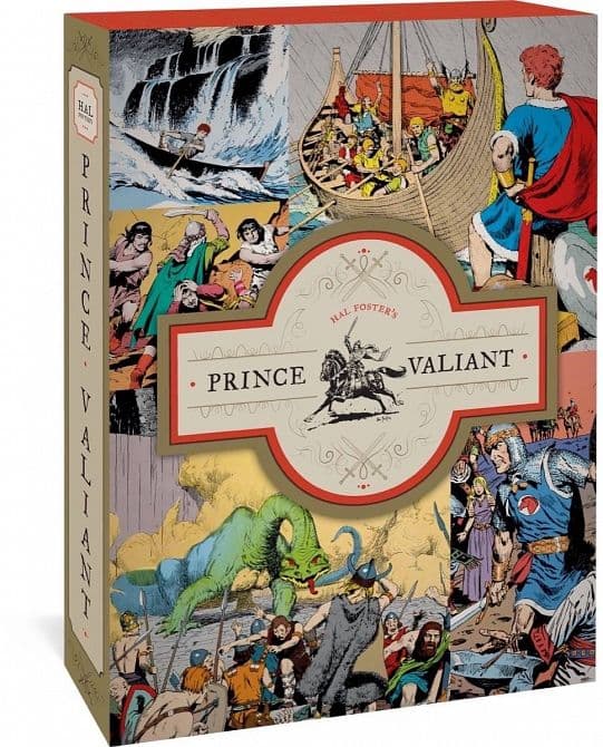 Cover Art for PRINCE VALIANT HC BOX SET VOL 16-18
