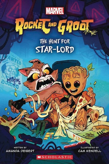 Cover Art for MARVELS ROCKET & GROOT GN HUNT FOR STAR LORD