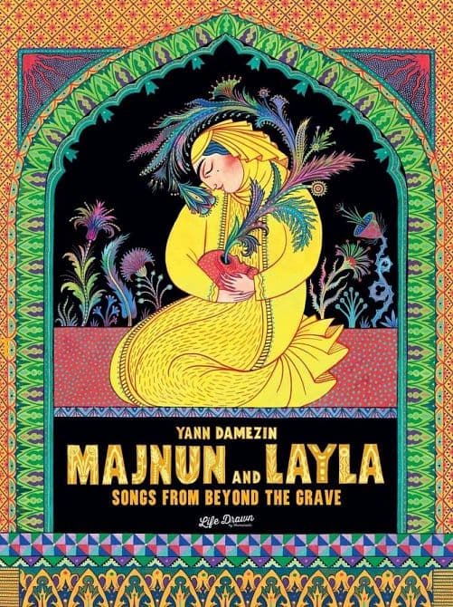 Cover Art for MAJNUN AND LAYLA SONGS FROM BEYOND THE GRAVE GN