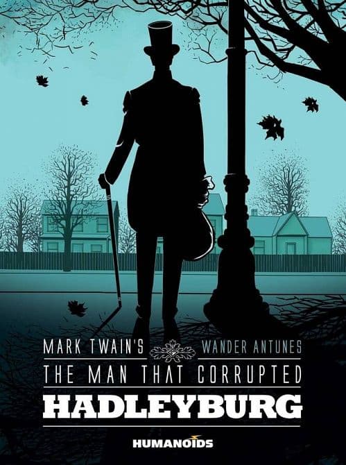 Cover Art for MARK TWAINS THE MAN THAT CORRUPTED HADLEYBURG GN