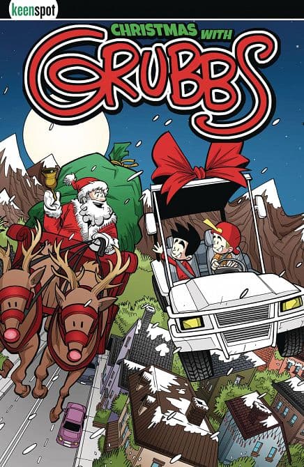 Cover Art for CHRISTMAS WITH GRUBBS GN