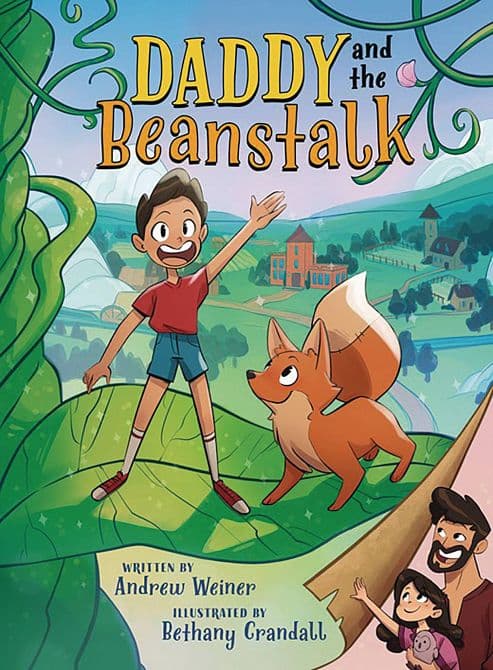 Cover Art for DADDY AND THE BEANSTALK GN