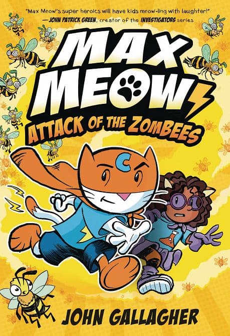 Cover Art for MAX MEOW CAT CRUSADER GN VOL 05 ATTACK OF ZOMBEES