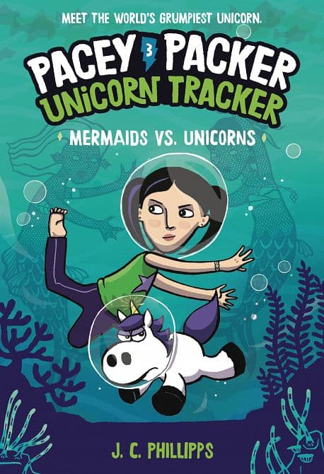 Cover Art for PACEY PACKER GN VOL 03 MERMAIDS VS UNICORNS