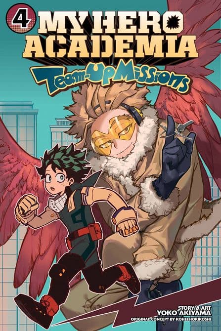 Cover Art for MY HERO ACADEMIA TEAM-UP MISSIONS GN VOL 04