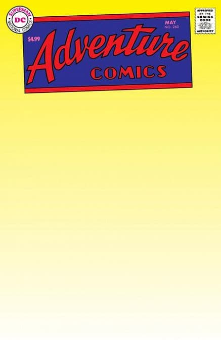 Cover Art für ADVENTURE COMICS FACSIMILE EDITION