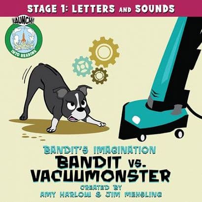 Cover Art for BANDIT VS THE VACUUMONSTER