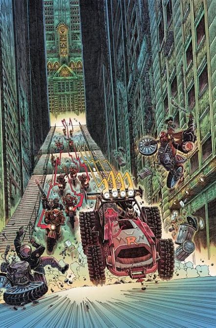 Cover Art for BATMAN AND ROBIN