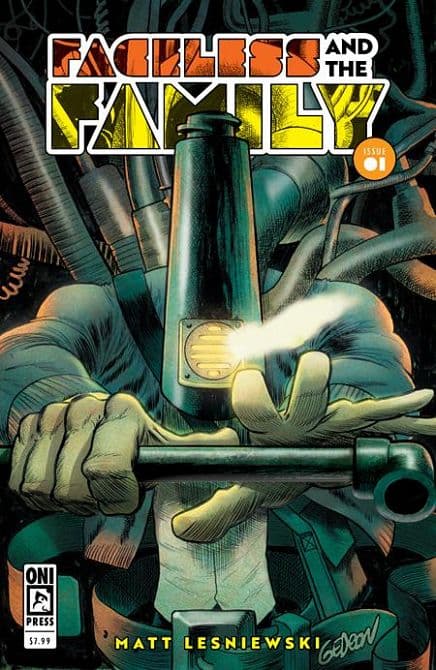 Cover Art for FACELESS AND THE FAMILY