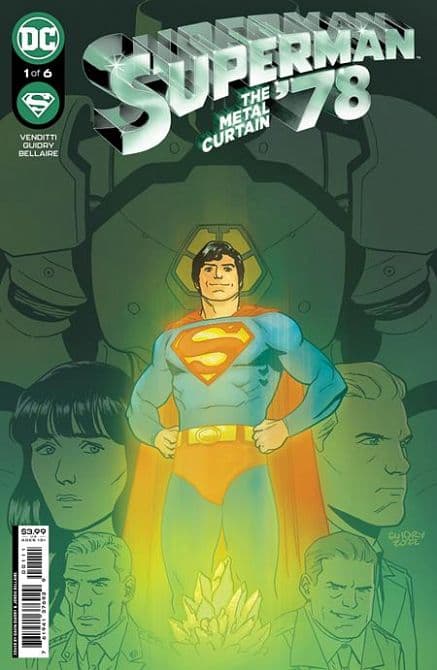 Cover Art for SUPERMAN 78 THE METAL CURTAIN
