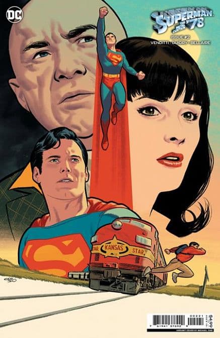 Cover Art for SUPERMAN 78 THE METAL CURTAIN