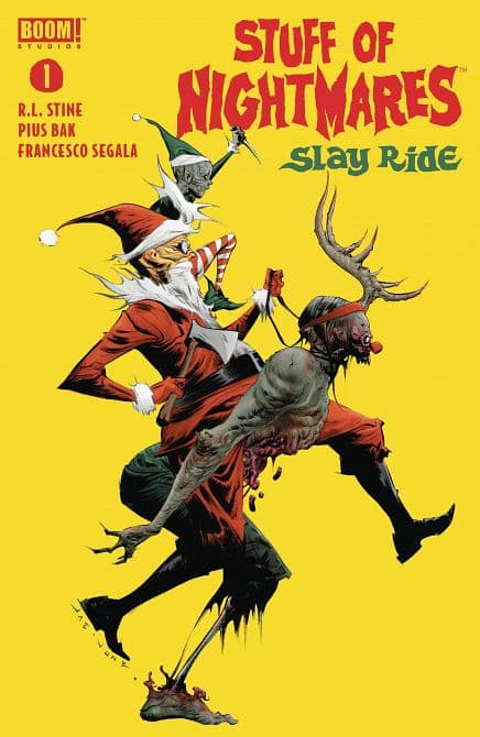 Cover Art for STUFF OF NIGHTMARES SLAY RIDE