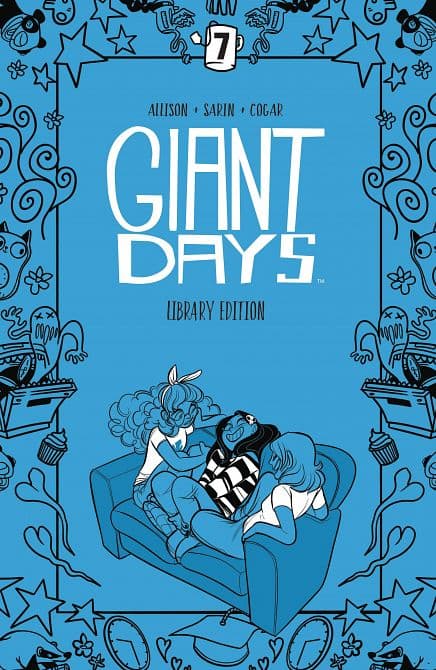 Cover Art for GIANT DAYS LIBRARY EDITION HC VOL 07