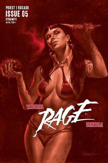 Cover Art for VAMPIRELLA DRACULA RAGE