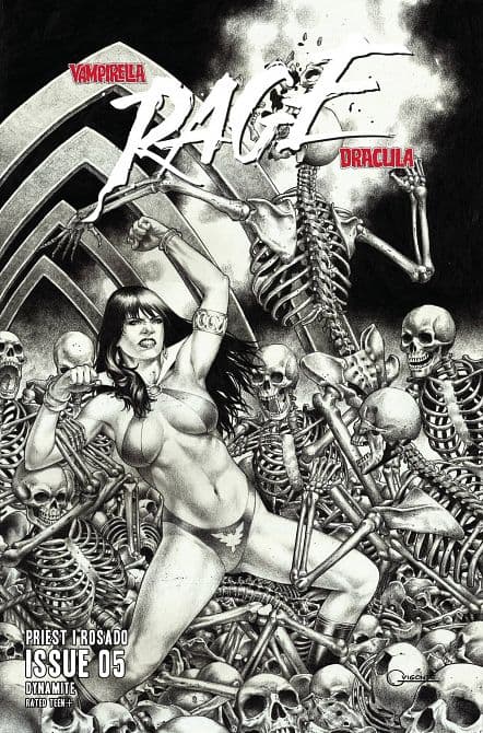 Cover Art for VAMPIRELLA DRACULA RAGE