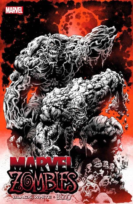 Cover Art für MARVEL ZOMBIES BLACK WHITE BLOOD