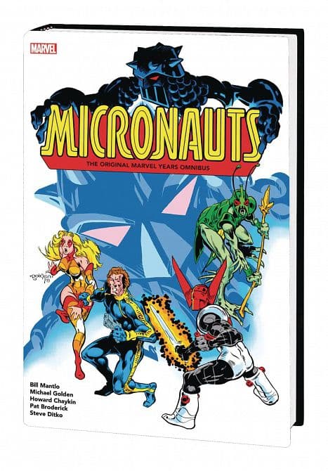 Cover Art for MICRONAUTS ORIGINAL MARVEL YEARS OMNIBUS HC VOL 01 GOLDEN DM