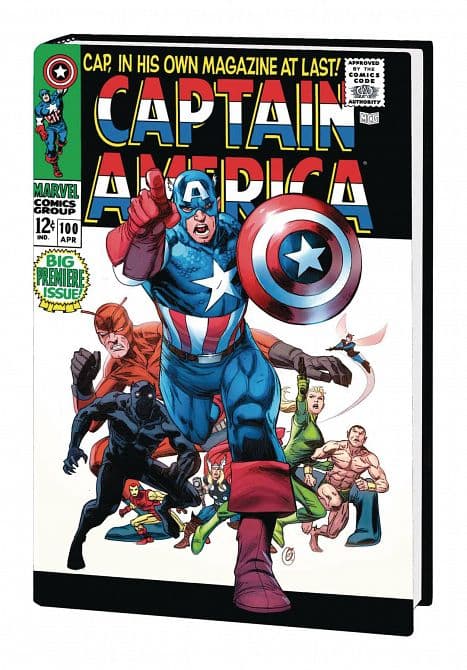 Cover Art for CAPTAIN AMERICA OMNIBUS HC VOL 01 NEW PTG 2 VARIANT