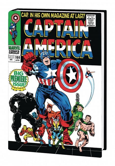 Cover Art for CAPTAIN AMERICA OMNIBUS HC VOL 01 NEW PTG 2 DM VARIANT