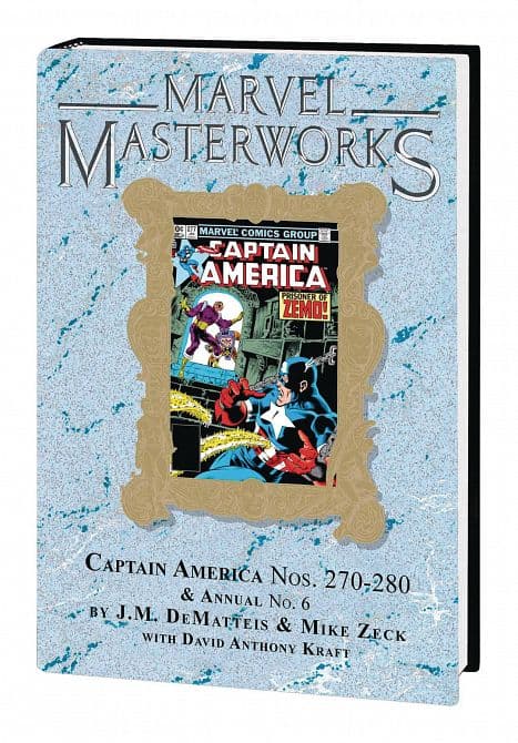 Cover Art for MARVEL MASTERWORKS CAPTAIN AMERICA HC VOL 16 DM VARIANT