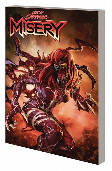 Cover Art for CULT OF CARNAGE TP MISERY