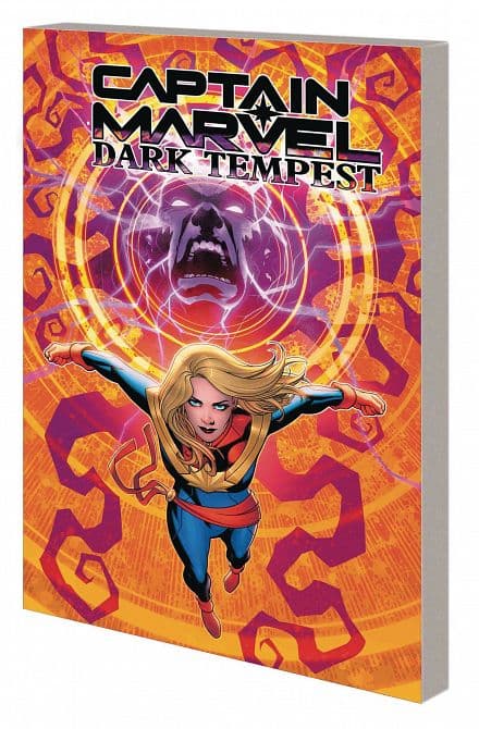 Cover Art for CAPTAIN MARVEL DARK TEMPEST TP
