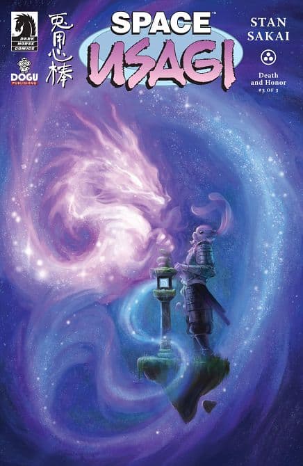 Cover Art for SPACE USAGI DEATH & HONOR
