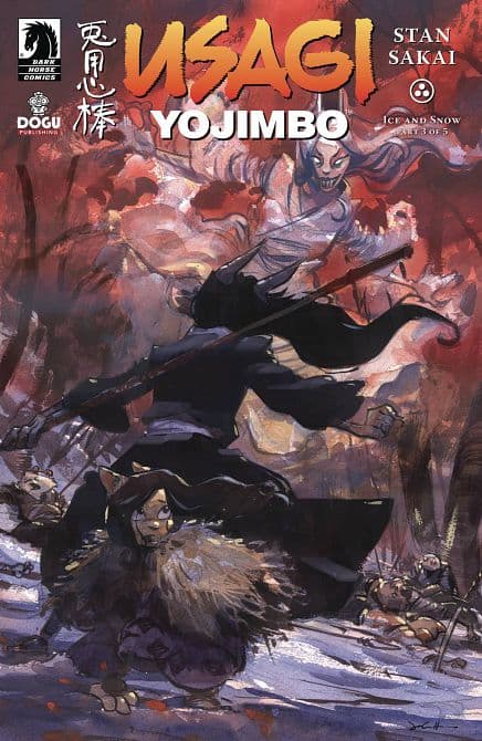 Cover Art for USAGI YOJIMBO ICE & SNOW
