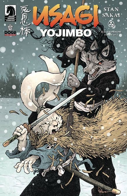 Cover Art for USAGI YOJIMBO ICE & SNOW