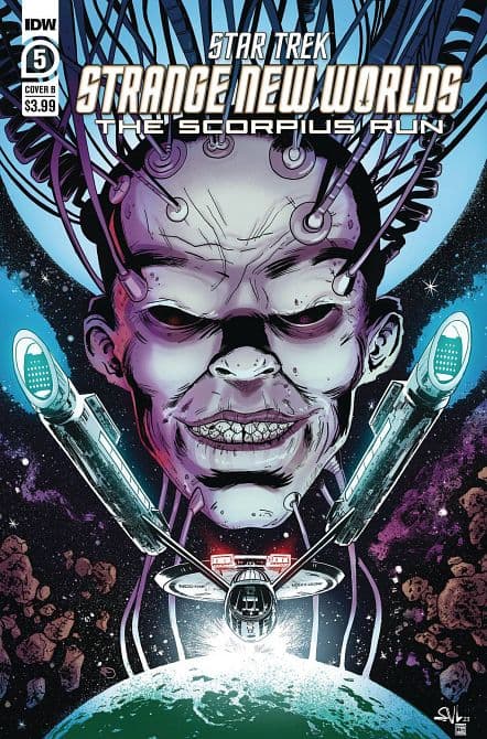 Cover Art for STAR TREK SNW SCORPIUS RUN