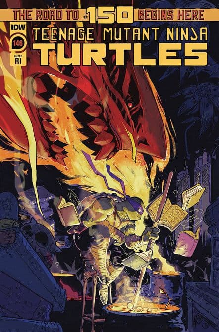 Cover Art for TEENAGE MUTANT NINJA TURTLES ONGOING