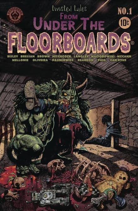 Cover Art for UNDER THE FLOORBOARDS GN