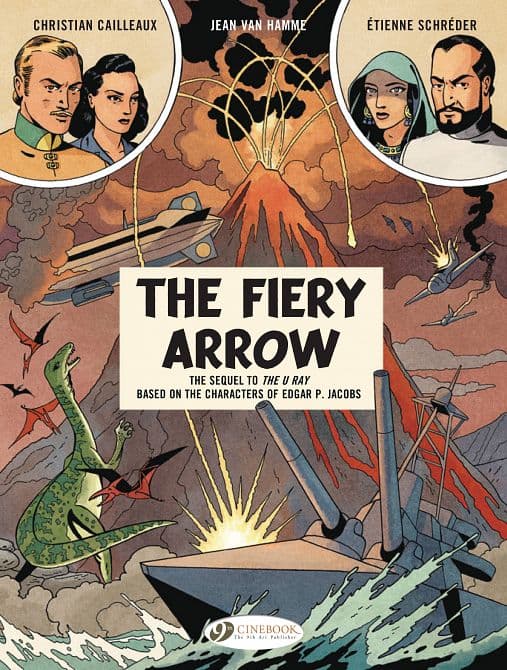 Cover Art for FIERY ARROW GN