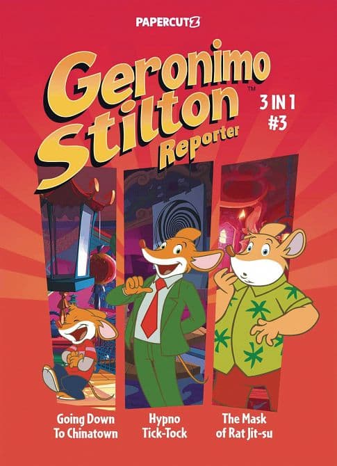 Cover Art for GERONIMO STILTON REPORTER 3IN1 GN VOL 03
