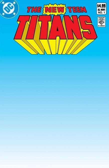 NEW TEEN TITANS FACSIMILE EDITION