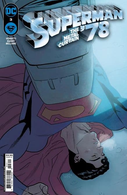 Cover Art for SUPERMAN 78 THE METAL CURTAIN
