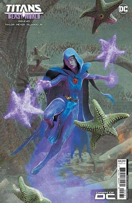 Cover Art for TITANS BEAST WORLD