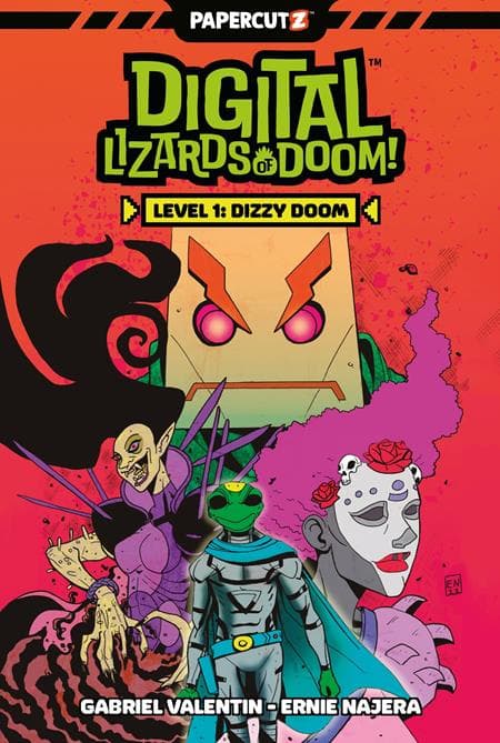 Cover Art for DIGITAL LIZARDS OF DOOM TP BOOK 01