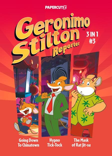Cover Art for GERONIMO STILTON REPORTER 03 IN 01 TP VOL 03