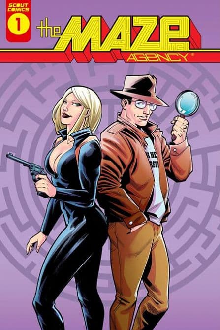 Cover Art for MAZE AGENCY