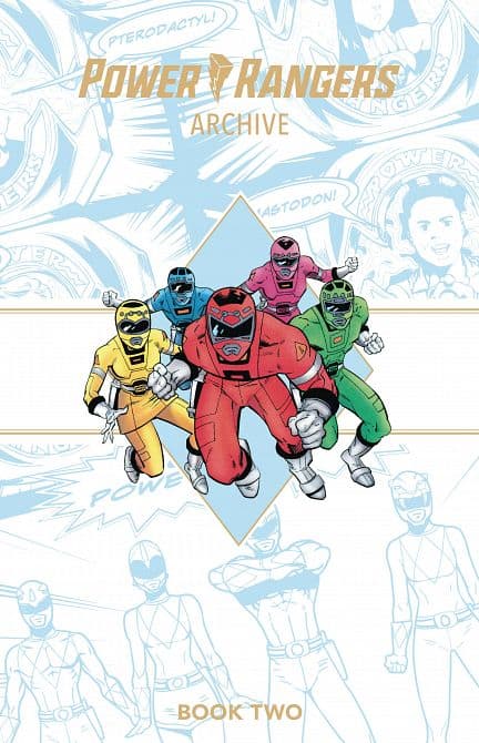 POWER RANGERS ARCHIVE DELUXE EDITION HC BOOK 02