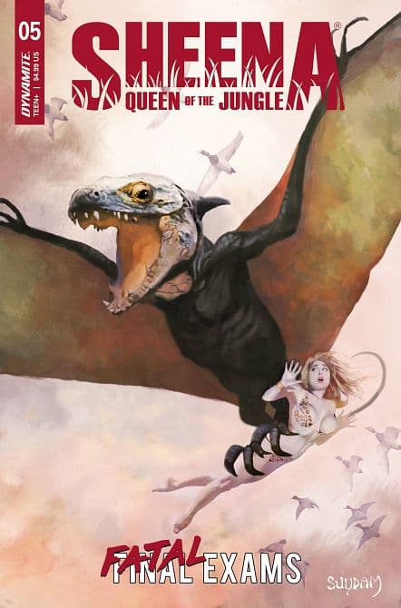 Cover Art for SHEENA QUEEN OF JUNGLE