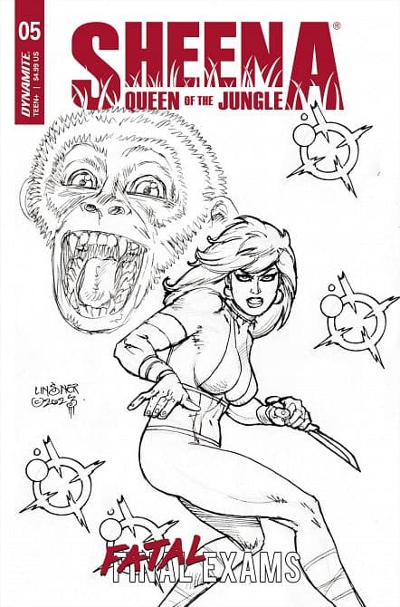 Cover Art for SHEENA QUEEN OF JUNGLE