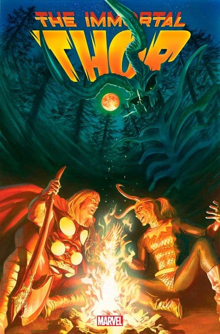 Cover Art for IMMORTAL THOR