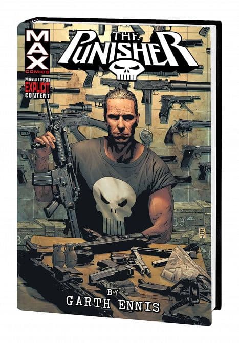 Cover Art for PUNISHER MAX BY GARTH ENNIS OMNIBUS HC VOL 01 NEW PTG